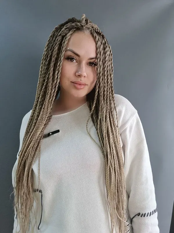 African hair weave tutorial 3