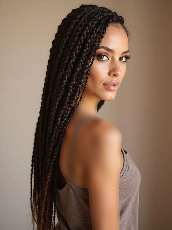 African hair weave tutorial 4