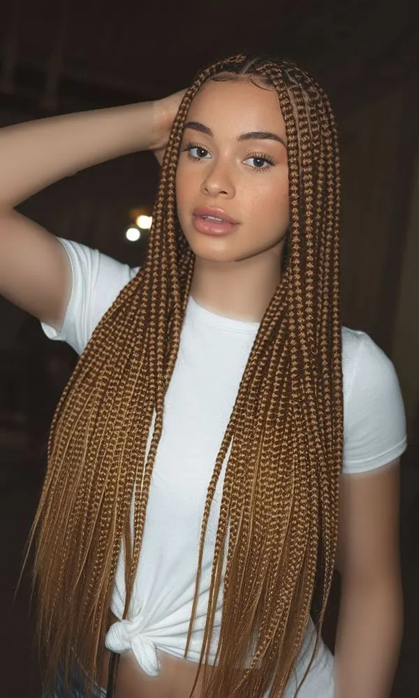 African hair weave tutorial 5
