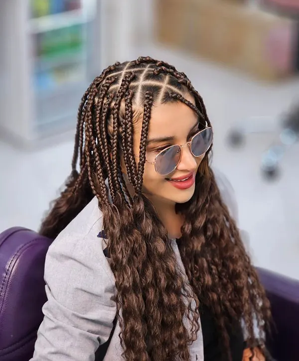 African hair weave tutorial 8