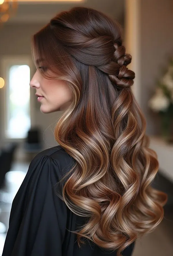 Beautiful hair color without bleach 5