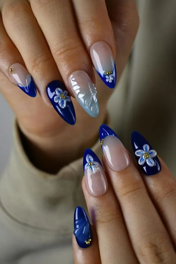 Blue nail implant 18