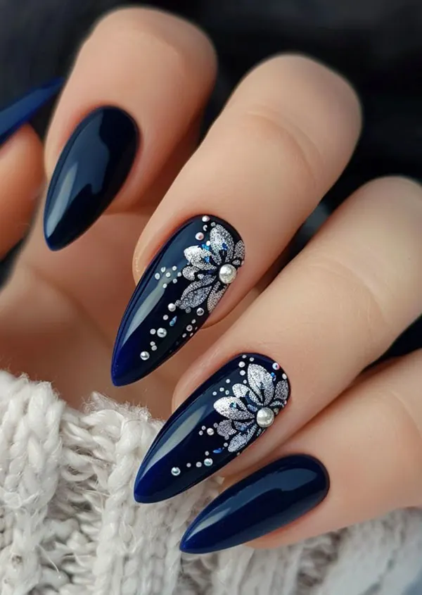 Blue nail implant 22