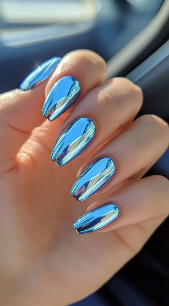 Blue nail implant 8