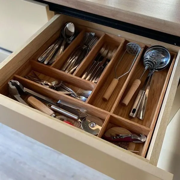 Cabinet drawer organizer 10