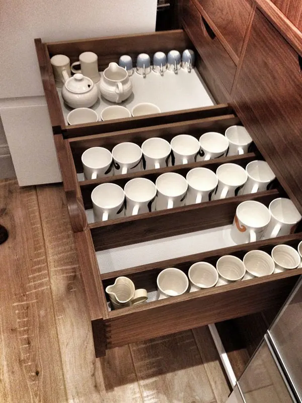 Cabinet drawer organizer 27