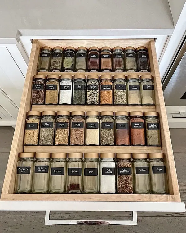 Cabinet drawer organizer 29