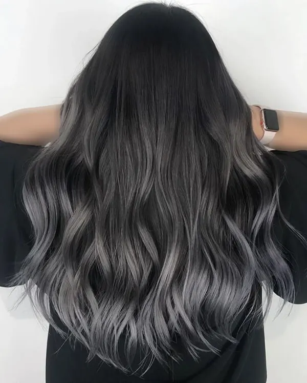 Charcoal hair color 25
