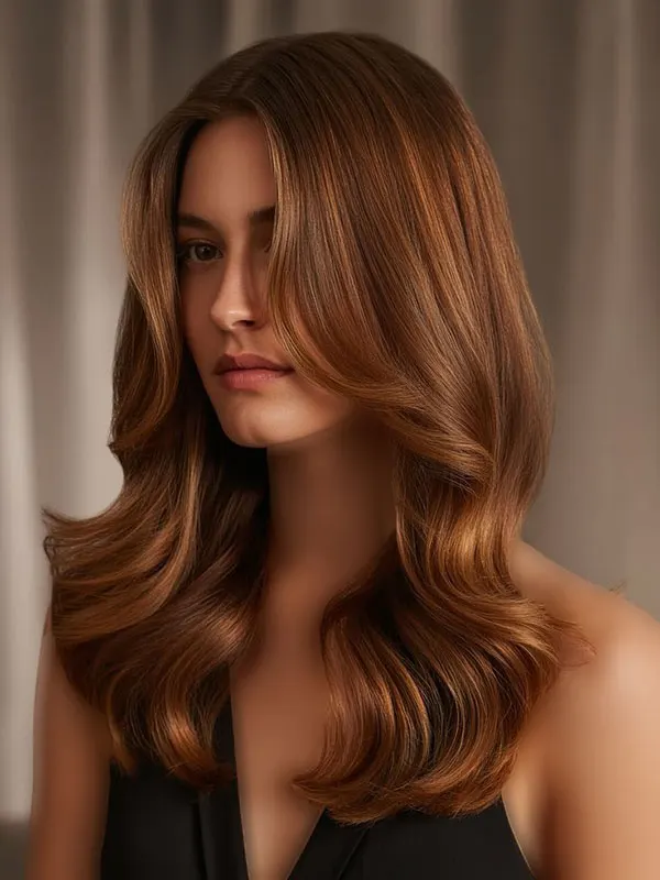 Cinnamon hair color 14