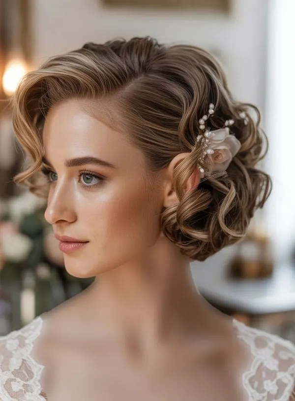 Classic womens hairstyle 2