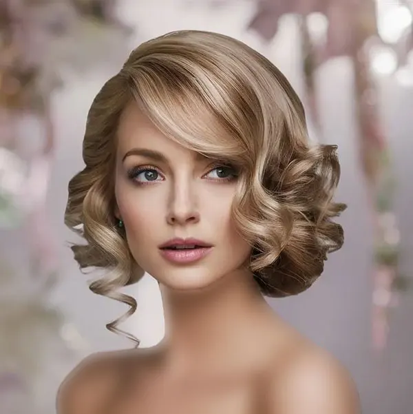 Classic womens hairstyle 24