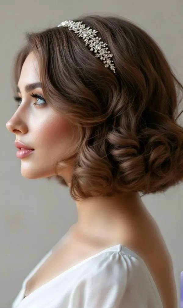 Classic womens hairstyle 29