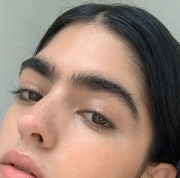 Continuous eyebrow model 1