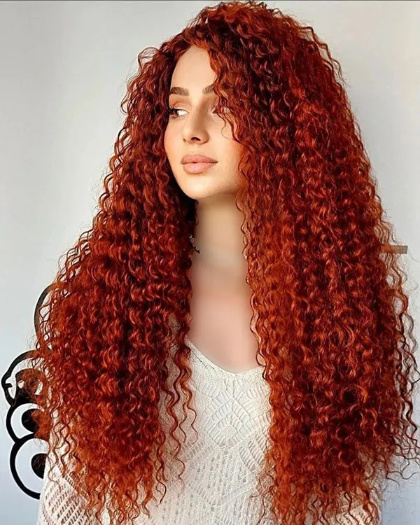 Curly hair style 12