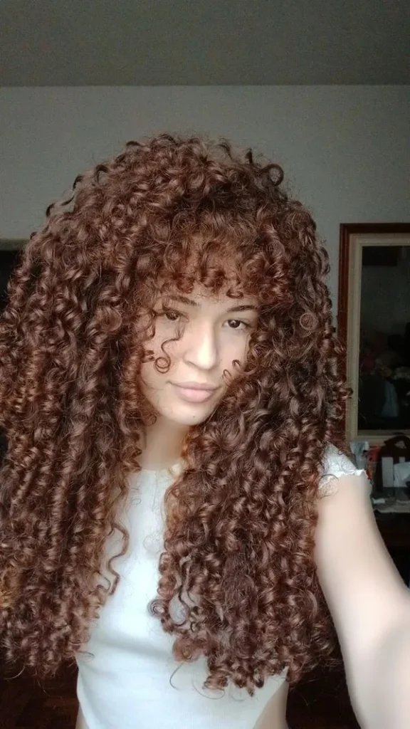 Curly hair style 4
