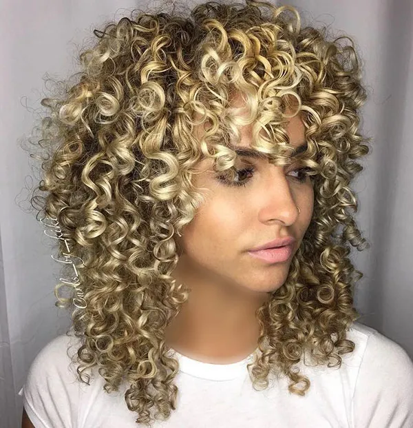 Curly hair style 7