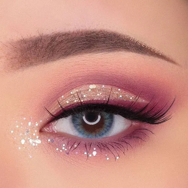 34 مدل میکاپ کیوت چشم | از سایه ملایم تا شاین ظریف! 15 Cute eye makeup 12