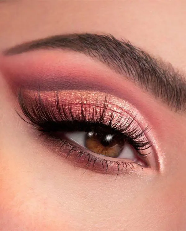 34 مدل میکاپ کیوت چشم | از سایه ملایم تا شاین ظریف! 17 Cute eye makeup 14