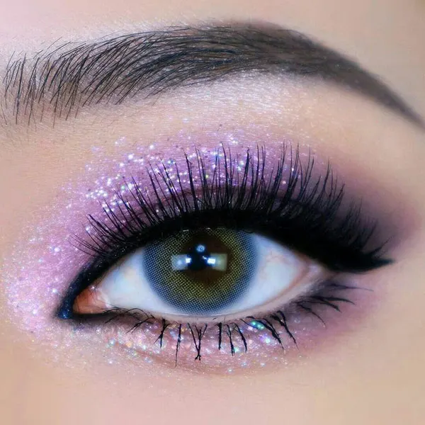 34 مدل میکاپ کیوت چشم | از سایه ملایم تا شاین ظریف! 20 Cute eye makeup 17