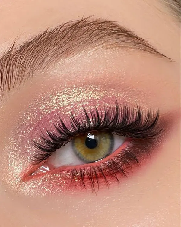 34 مدل میکاپ کیوت چشم | از سایه ملایم تا شاین ظریف! 31 Cute eye makeup 28