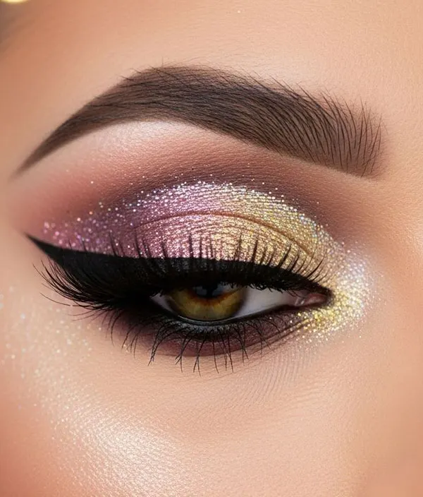 34 مدل میکاپ کیوت چشم | از سایه ملایم تا شاین ظریف! 7 Cute eye makeup 5