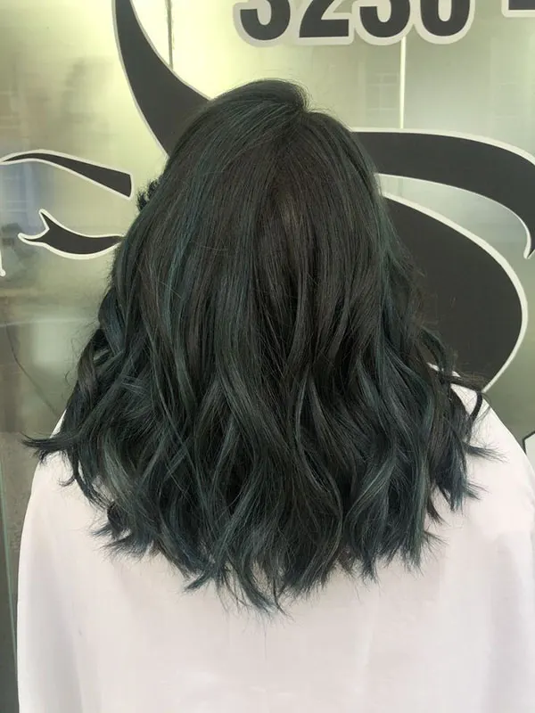 Dark olive hair color 11