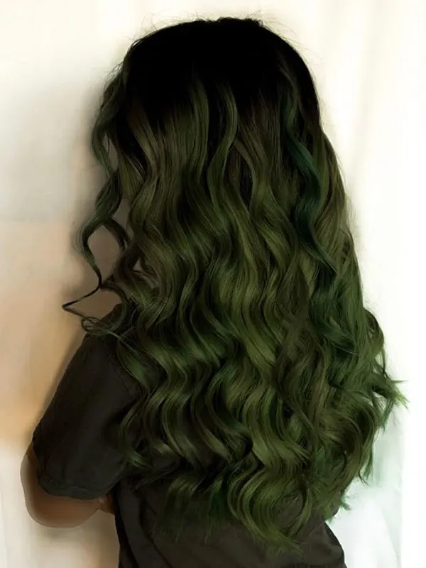 Dark olive hair color 20