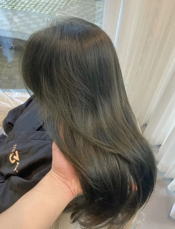 Dark olive hair color 22