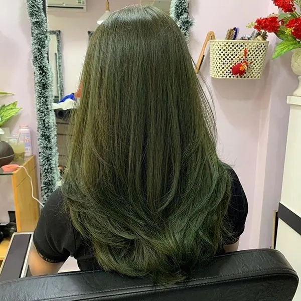 Dark olive hair color 24