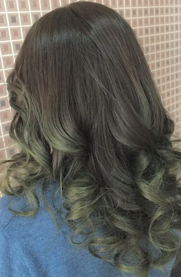 Dark olive hair color 27
