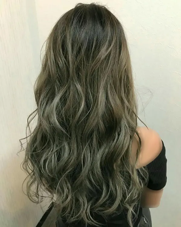 Dark olive hair color 3