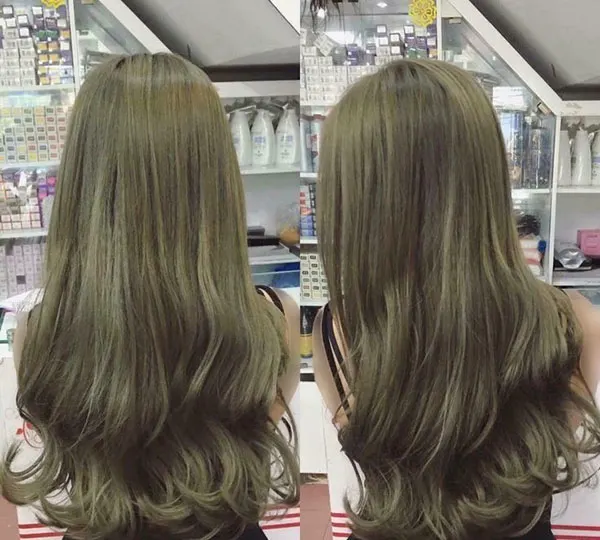 Dark olive hair color 5