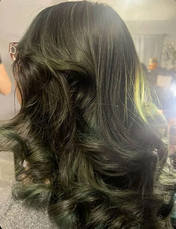 Dark olive hair color 6