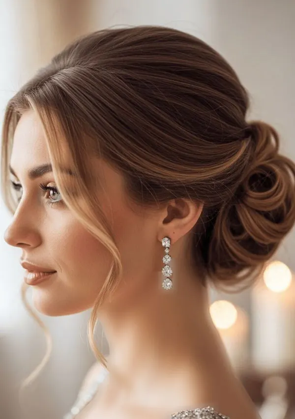 Engagement hairstyle 1