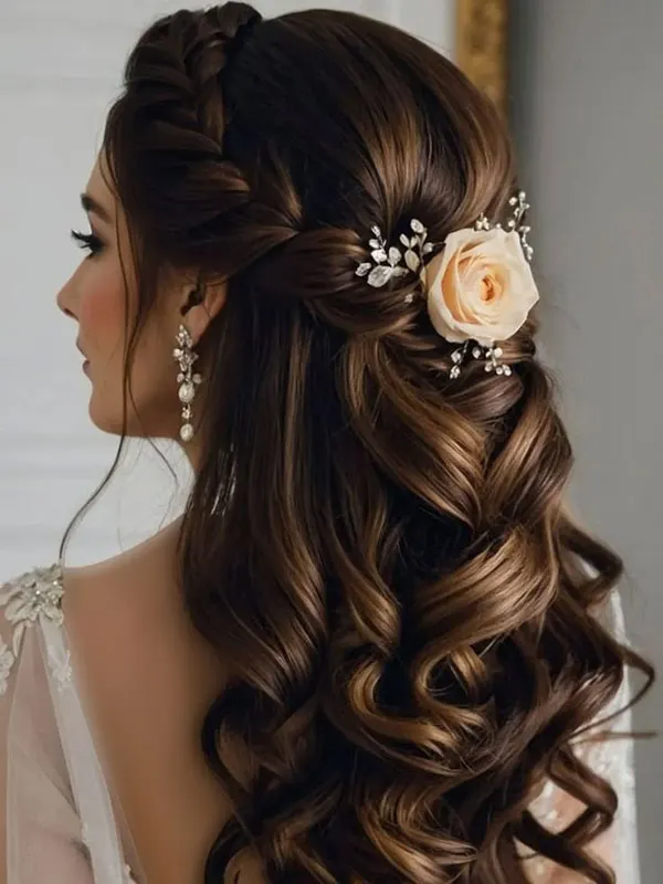 Engagement hairstyle 14