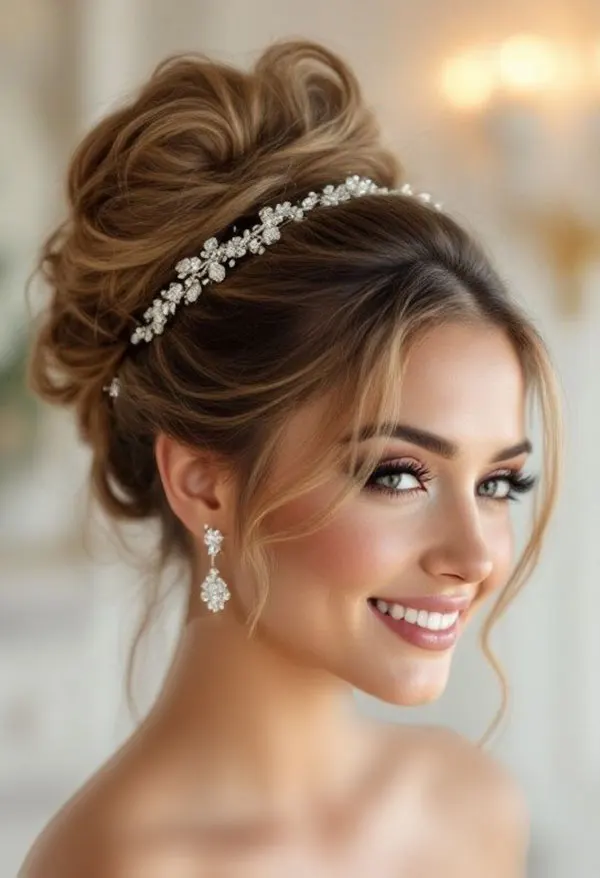 Engagement hairstyle 9