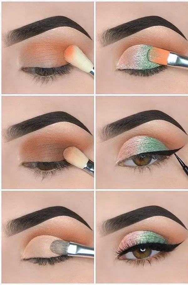 آموزش سایه زدن چشم 2025؛ تکنیکهای آسون برای آرایش شیک روزانه! 5 Eye shadow tutorial 1