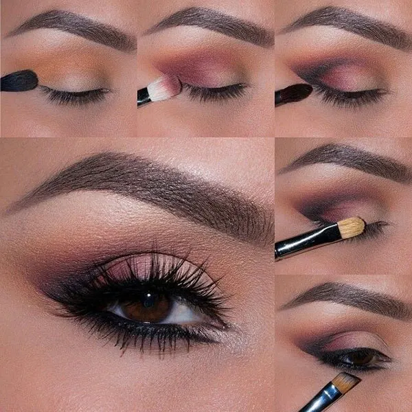آموزش سایه زدن چشم 2025؛ تکنیکهای آسون برای آرایش شیک روزانه! 13 Eye shadow tutorial 10