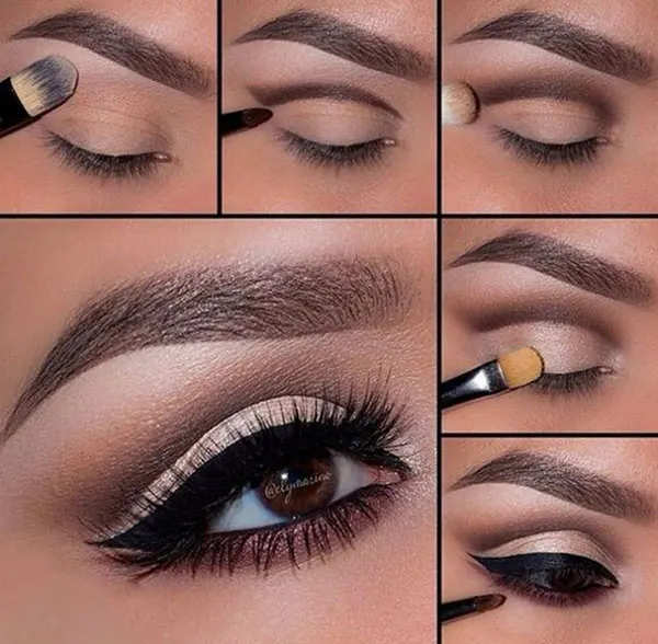 آموزش سایه زدن چشم 2025؛ تکنیکهای آسون برای آرایش شیک روزانه! 14 Eye shadow tutorial 12