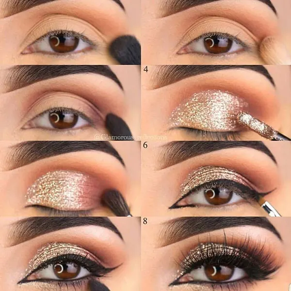 آموزش سایه زدن چشم 2025؛ تکنیکهای آسون برای آرایش شیک روزانه! 19 Eye shadow tutorial 16