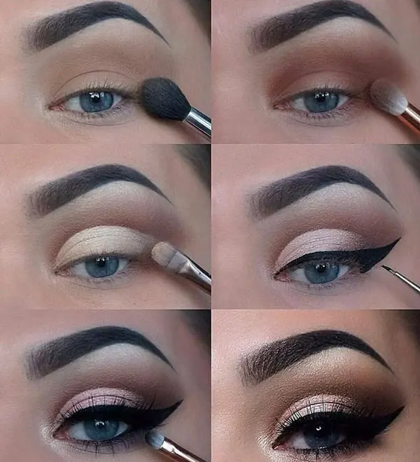 آموزش سایه زدن چشم 2025؛ تکنیکهای آسون برای آرایش شیک روزانه! 20 Eye shadow tutorial 17