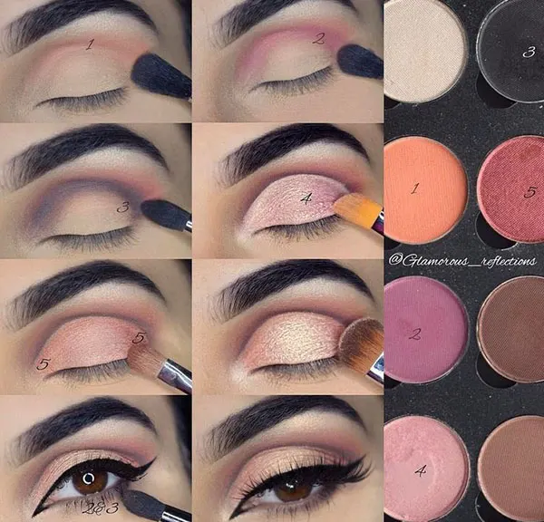 آموزش سایه زدن چشم 2025؛ تکنیکهای آسون برای آرایش شیک روزانه! 6 Eye shadow tutorial 3