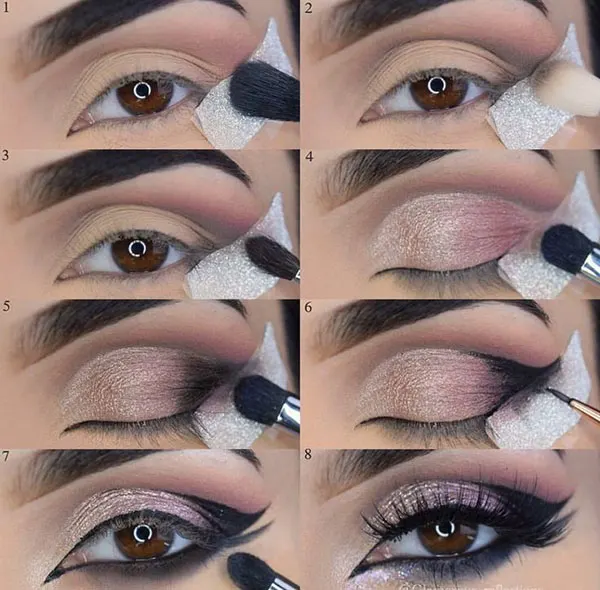 آموزش سایه زدن چشم 2025؛ تکنیکهای آسون برای آرایش شیک روزانه! 9 Eye shadow tutorial 6
