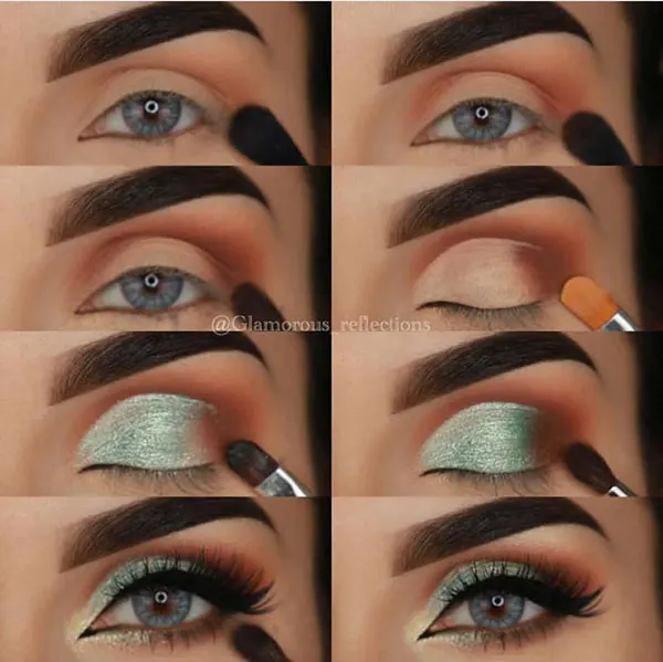 آموزش سایه زدن چشم 2025؛ تکنیکهای آسون برای آرایش شیک روزانه! 11 Eye shadow tutorial 8