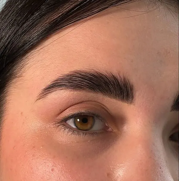 30 مدل کاشت ابرو زنانه و دخترانه؛ ابروهای طبیعی و پرپشت مثل روزای اول... 14 Eyebrow implant model 10