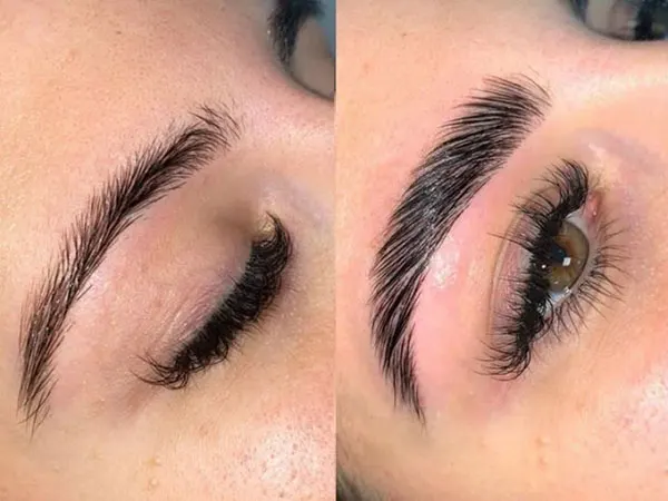 30 مدل کاشت ابرو زنانه و دخترانه؛ ابروهای طبیعی و پرپشت مثل روزای اول... 17 Eyebrow implant model 13