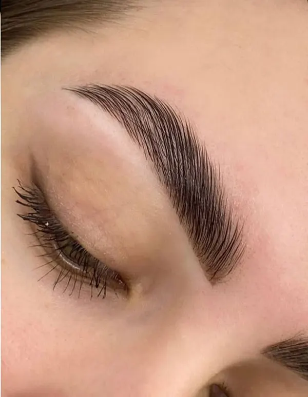30 مدل کاشت ابرو زنانه و دخترانه؛ ابروهای طبیعی و پرپشت مثل روزای اول... 21 Eyebrow implant model 17