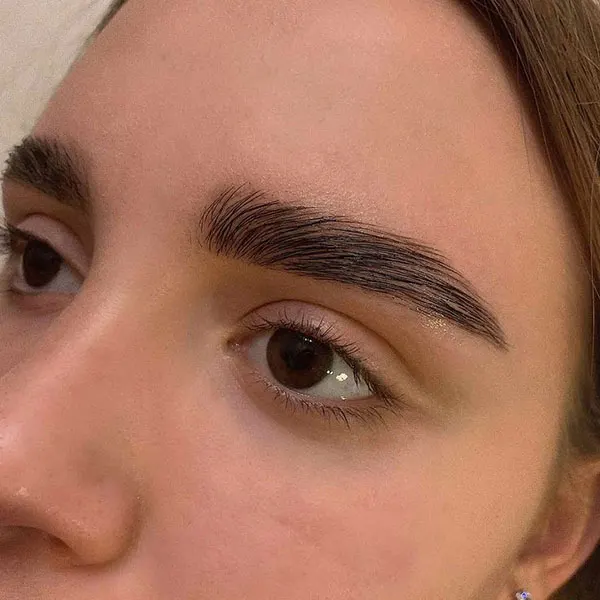 30 مدل کاشت ابرو زنانه و دخترانه؛ ابروهای طبیعی و پرپشت مثل روزای اول... 26 Eyebrow implant model 22