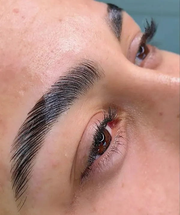 30 مدل کاشت ابرو زنانه و دخترانه؛ ابروهای طبیعی و پرپشت مثل روزای اول... 24 Eyebrow implant model 23