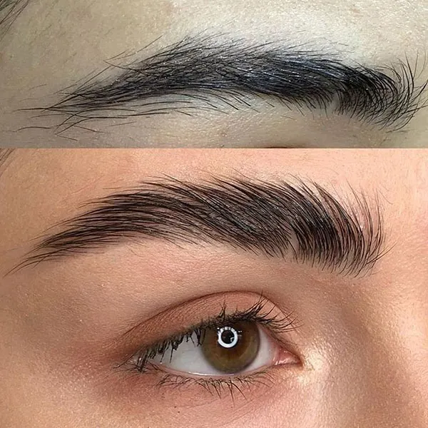 30 مدل کاشت ابرو زنانه و دخترانه؛ ابروهای طبیعی و پرپشت مثل روزای اول... 31 Eyebrow implant model 29